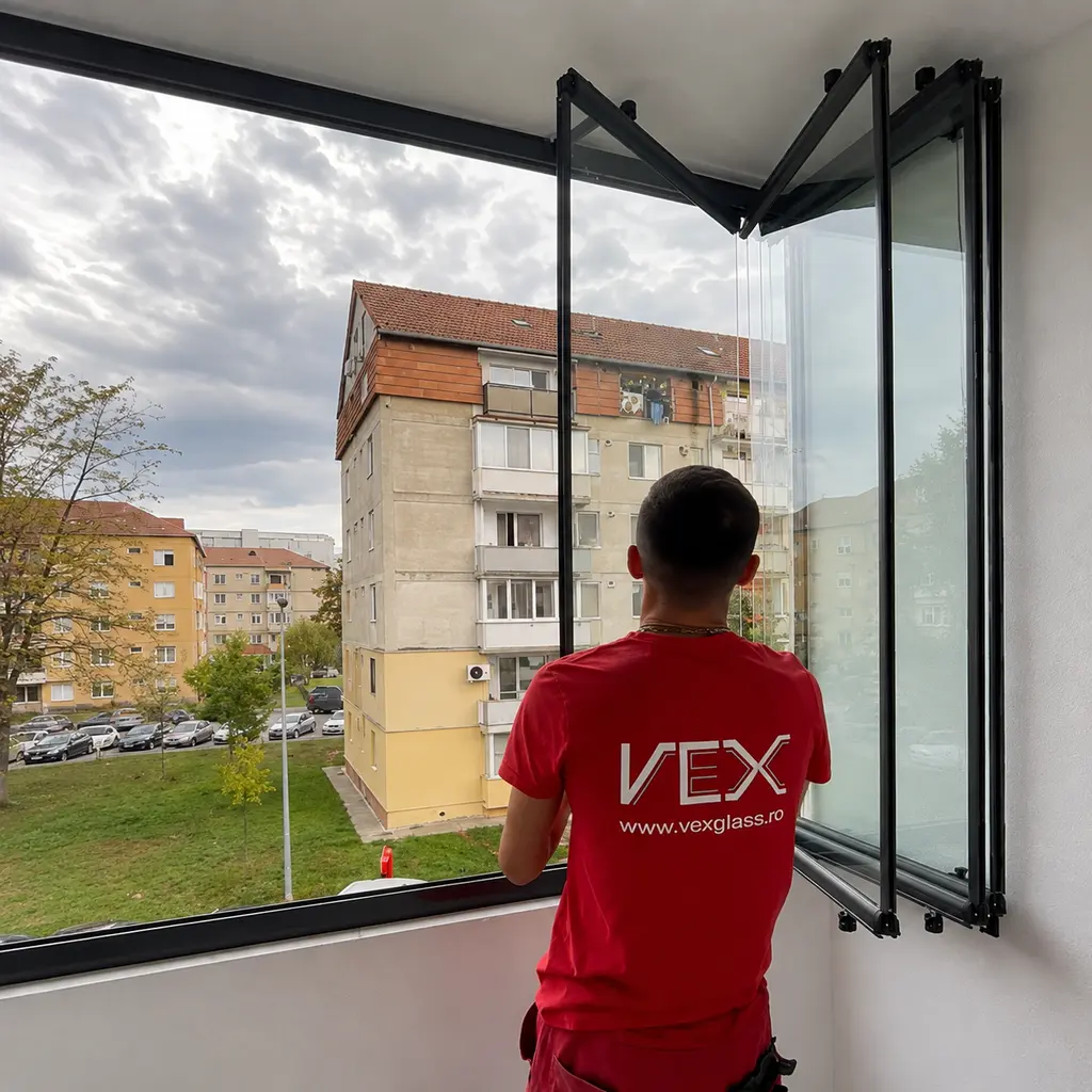 Inchidere balcon cu sticla glisanta
