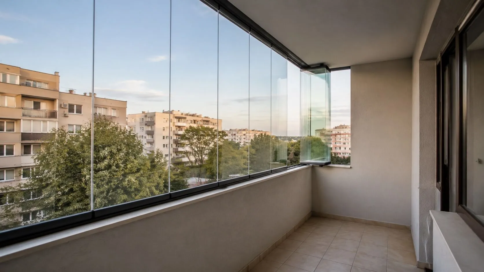 Inchidere balcon cu sticla glisanta